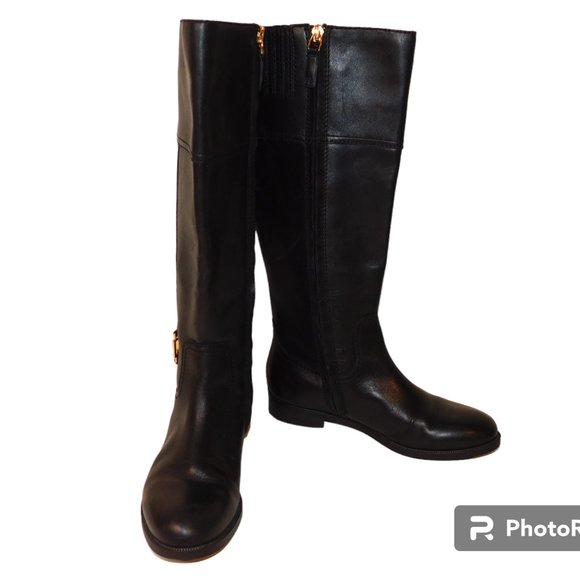 Lauren Ralph Lauren Shoes - Lauren Ralph Lauren Berdie Riding Boots Black Size 5B